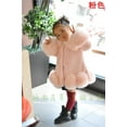 thumbnail image 1 of Abrigo de piel sintética para niñas, otoño e invierno, estilo coreano, piel de zorro y visón sintético, chaqueta acolchada de algodón para bebés engrosada, 1 of 5