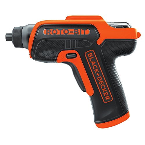 BLACK DECKER 4V MAX Cordless Screwdriver with Bit Storage BDCS50C