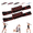 Red / 2pc, variant on PLPPYFS Fitness Resistance Bands with Handles, Fitness Resistance Band for Stretching and Yoga, Fashion Puller Exercise, Adjustable Bands for Full Body Stretching Shaping, for Home Gym Training