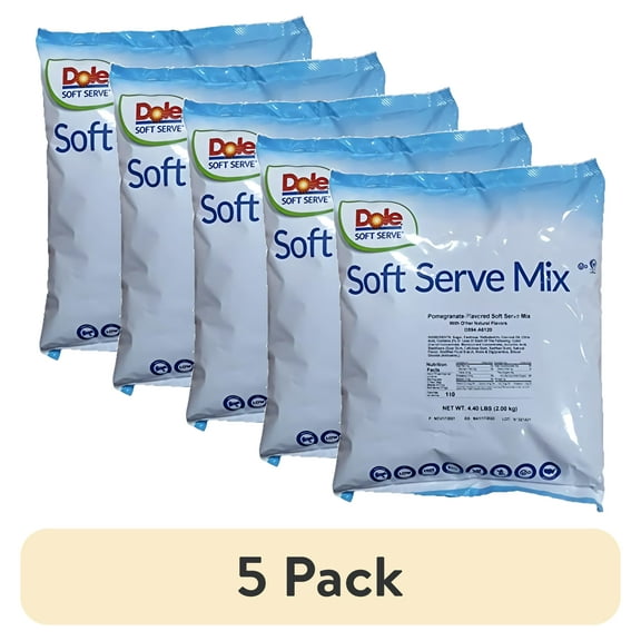 (5 pack) Pomegranate Soft Serve Mix | 4.4 Pound Bag