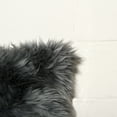 thumbnail image 2 of Zealand Sheepskin Pillow 2 Pack 12x20 Grey Soft Natural, 2 of 6