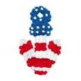 thumbnail image 3 of HOMYL Anchor Shape Fourth of July Door Wreath Decorative Handmade Patriotic Wreath, 3 of 8