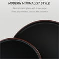 thumbnail image 6 of RichMount Mercury Stoneware Dinnerware Set, 12-Piece, Matte Black, 6 of 8