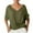Army Green, variant on Women's Oversized T Shirts Graphic Tees Solid Color V Neck Short Sleeve Elegant T Shirt for Relaxed Fit Shirts S-3XL