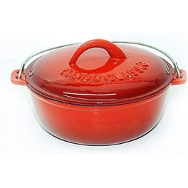 Cajun Classic 20-Quart Seasoned Cast Iron Dutch Oven
