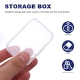 thumbnail image 2 of Miangastore Guitar Pick Storage Box Transparent Plastic 10Pack 2.5X1.7X0.8In, 2 of 8