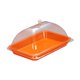 thumbnail image 3 of Cubierta transparente para soporte de tartas, tapa para postres, tapa multifuncional para servir, para exhibición de alimentos para uso en exteriores Naranja, 3 of 8