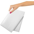 thumbnail image 1 of Pack de 50 sobres acolchados blancos de polietileno, 4 x 7 pulgadas, sobres con burbujas y cierre autoadhesivo, 1 of 5