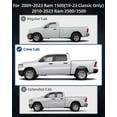 thumbnail image 5 of Running Boards Compatible with 2009-2023Do-dgeRam 1500 Crew Cab(2019-2023 Classic Only),2010-2024 Ram 2500/3500 Side StepNe-rfBars Side Bars, 5 of 8