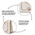 thumbnail image 5 of Bolso bandolera para mujer, bolso pequeño, bandolera de piel sintética, cartera, bolso de noche, cinturón acolchado, 5 of 5