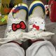 thumbnail image 1 of Zapatillas de deporte informales de Hello Kitty para niñas, Sanrio, zapatillas de tiro alto Kawaii Kuromi Cinnamoroll, zapatos casuales Retro versátiles, 1 of 3