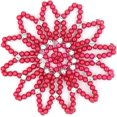 thumbnail image 3 of Couvre-chignon Support de Cheveux Grand Nœud Barrette Pince à Cheveux Filet à Chignon, 3 of 4