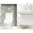 thumbnail image 3 of HomeRoots 390862 8 x 8 in. Vintage Sage Mosaic Peel & Stick Removable Tiles, 3 of 3