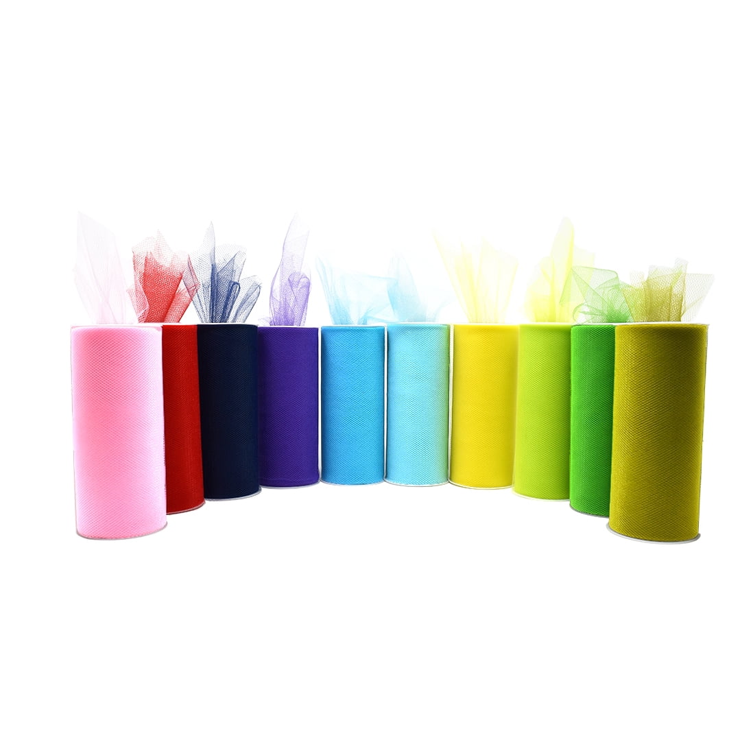 Craft and Party- Tulle Roll Color Assortment 6 x 25 yards Craft