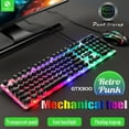 thumbnail image 3 of Gaming Keyboard and Mouse Combo, 104 Keys Colorful Keyboard and Mouse for PC/Mac/Laptop/Tablet/Computer/Windows, 3 of 7