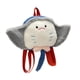 thumbnail image 4 of Mochila moderna de peluche para mujer y niña, elegante bolso de peluche con forma de animal Raya, 4 of 9