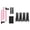 Pink, variant on Yihuala Pilates Rod with Resistance Band, Home Gym Strength Training Equipment for Full Body Workouts - Women & Men