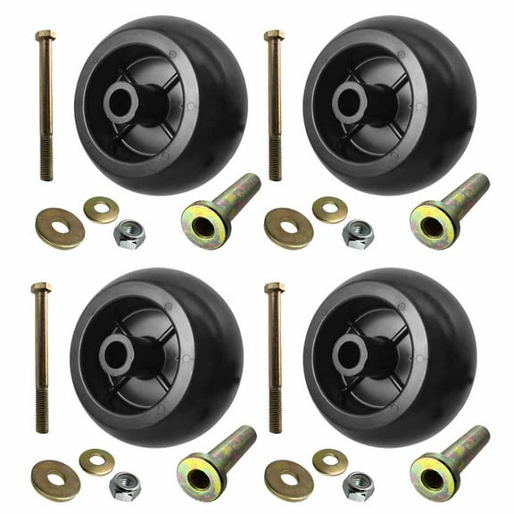 4Pk Deck Wheel Kit for Exmark 116-9981 1-603299 99-2842 Type A 103-7263 103-4051