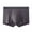 Dark Gray, variant on Yesbay Men Boxer Underwear with Inner Layer Widen Waistband Breathable Shorts Panties Daily Home Sports Wear