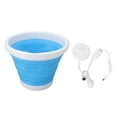 thumbnail image 2 of Mini Lavadora Plegable de 5 L Lavadora de Ultrasonido Portátil Lavadora de Cubeta Plegable USB para Ropa Interior de bebé Calcetines ANGGREK Otros, 2 of 8