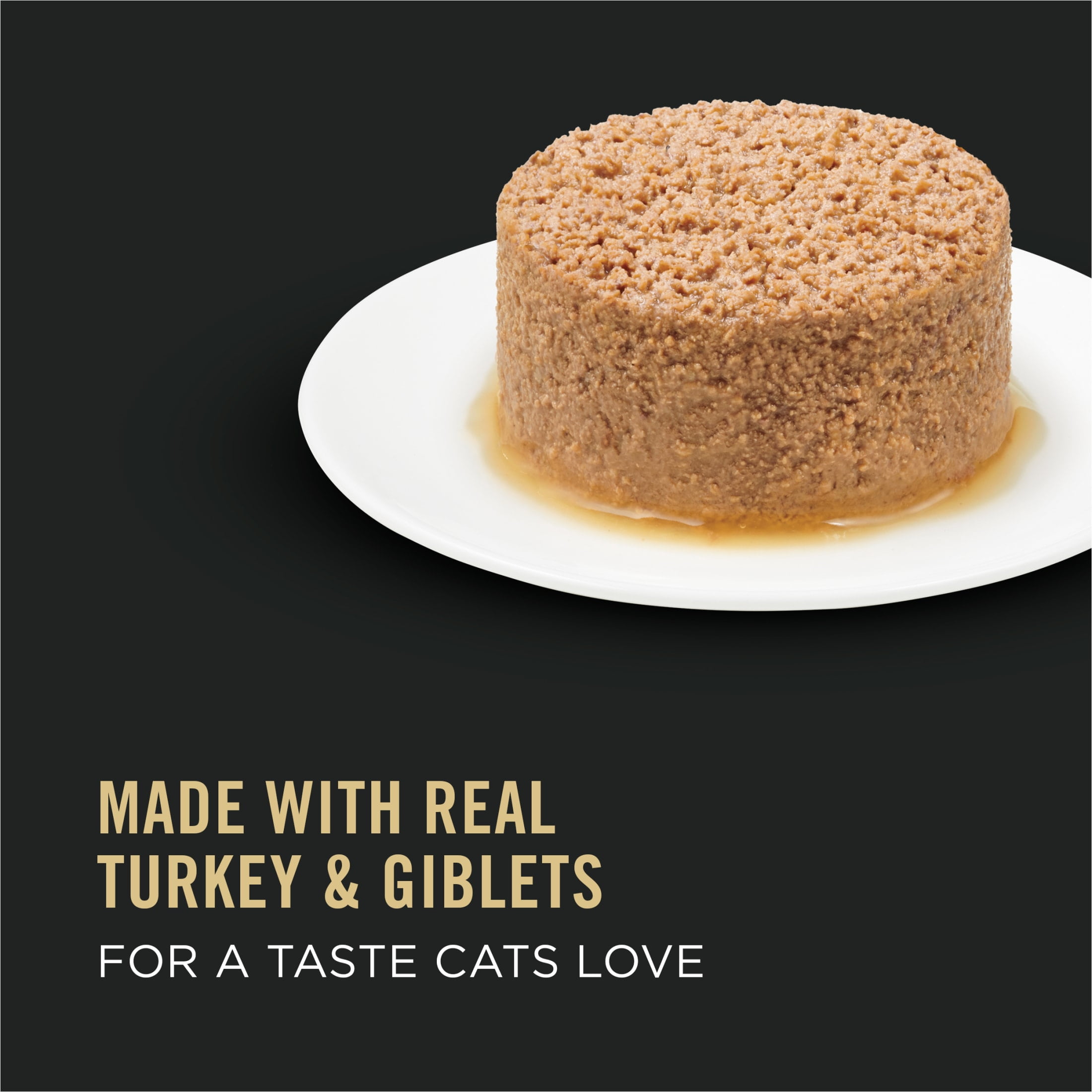 Purina Pro Plan Prime Plus, Grain-Free Turkey and Giblets, Wet Cat Food, 3 oz Cans, 24 Pack