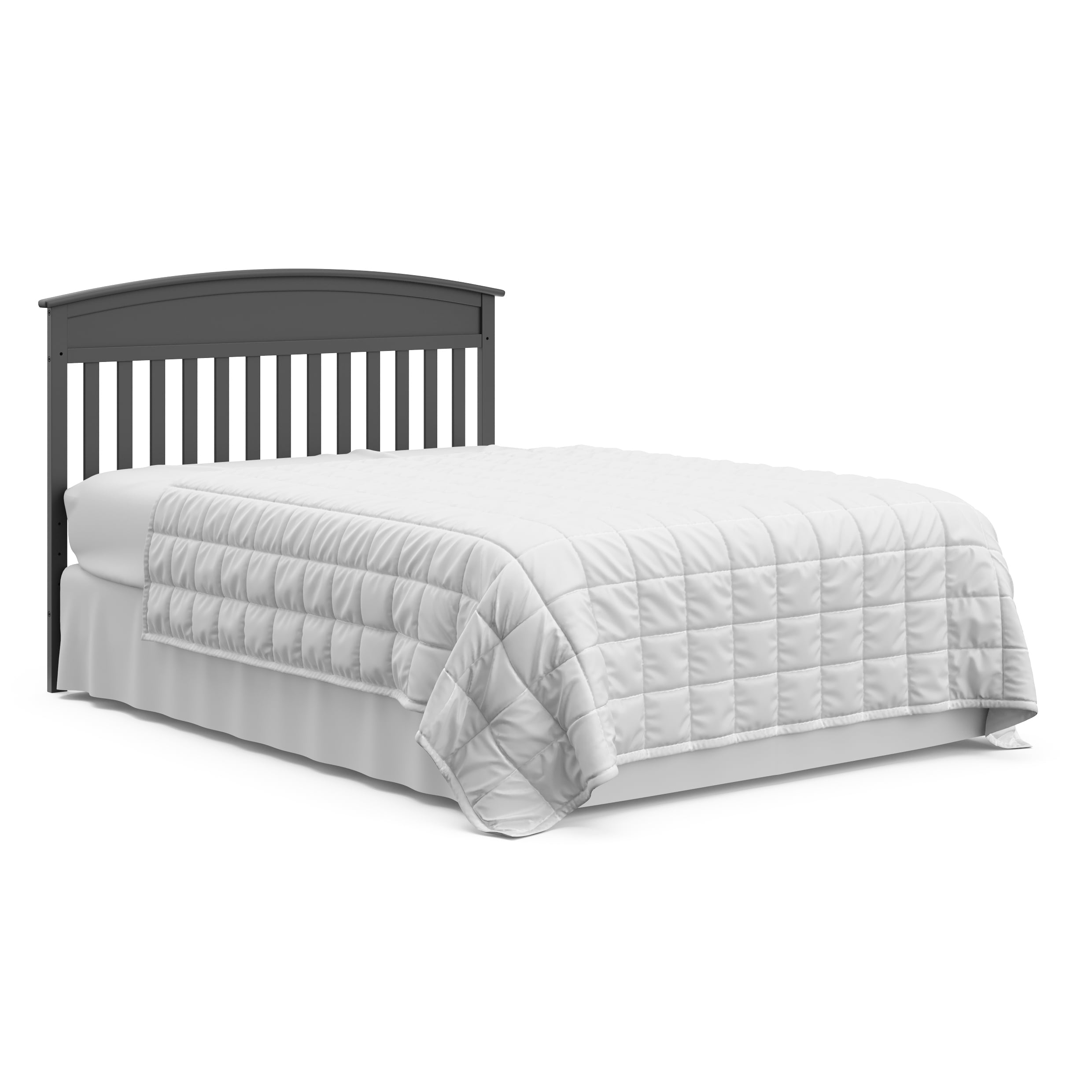 graco benton convertible crib pebble gray