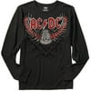 AC/DC Rockware - Big Men's Long-Sleeve Graphic Thermal Tee, Size 2XL