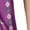 Purple Folk Embroidery, variant on Women's Plus Size Flutter Sleeve Hand Crinkled Maxi Dress – Curvy A-Line