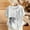 A01_White, variant on Women's Boho Floral Print Cotton Linen Shirts Short Sleeve Tunic Shirts Button Crewneck Blouses Floral Wildflowers Graphic Tee Tops Trendy 2026 Boho Tees Shirts