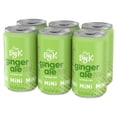 thumbnail image 4 of Big K Ginger Ale Caffeine Free Mini Soda Cans 6 pk / 7.5 fl oz - Pack of 3, 4 of 4