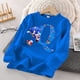 thumbnail image 3 of Sonics - Camiseta de manga larga para niños y niñas, sudadera con letras estampadas de dibujos animados, ropa informal de anime, regalos para niños, 3 of 5