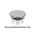 thumbnail image 3 of Yuarrent 6 piezas de anillos de cubierta de desbordamiento de fregadero de estilo moderno con tapa de inserción de orificio de filtro de lavabo Accesorios de baño Doble capa de cobre, 3 of 6