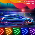 thumbnail image 2 of Oture Multicolor LED Interior Lights Kit fits Most Cars Under Dash 4 Pieces, 2 of 9
