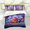 thumbnail image 5 of Inside Out-themed Bed Sheet Set Three Piece Set Comfortable And Skin Friendly Unique Design Home Decor Gifts For Family Friends fans36x75Inches（90cm*190cm）, 5 of 6