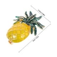 thumbnail image 7 of GOOHOCHY Fruit Brooch Ladies Summer Brooch Temperament Brooch Pin Pineapple Corsage Pin, 7 of 7