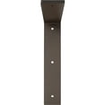 thumbnail image 3 of Ekena Millwork 2"W x 10"D x 10"H Hamilton Steel Bracket, Hammered Brown, 3 of 11