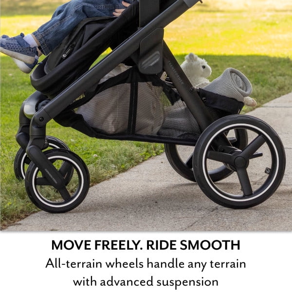 Transformer Stroller to Wagon ,Pitch Black