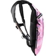 thumbnail image 4 of Mochila de hidratación SOJOURNER - Vejiga de agua de 2 litros incluida para festivales, raves, senderismo, ciclismo, escalada, correr y más (holográfico - rosa pálido), 4 of 5