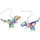 thumbnail image 1 of arete de libro de gato para mujer, diseño de dinosaurio, animales, acrílico, hipoalergénicos, ligeros, bonitos aretes de gota de agua para joyería, 1 of 3