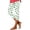 White, variant on Lopecy-Sta Capri Leggings for Women High Waist Sparkle Print Soft Capri Pants for Holiday and Everyday Use