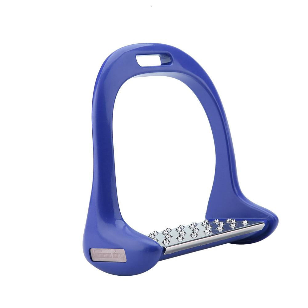 Étriers De Selle Western En Aluminium – Marches Caoutchouc – Bell Style – USA