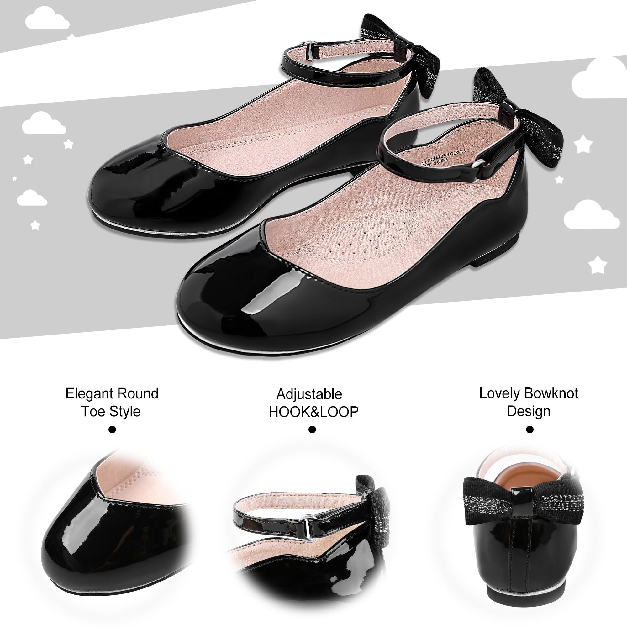 Girls Mary Jane Dress Shoes with Ankle Strap UK Ubuy