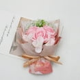thumbnail image 4 of SeekLGT Single Preserved Rose Bouquet Real Lasting Flower Mini Handheld Eternal Rose with Ribbon for Anniversary Valentine Wedding Souvenir, 4 of 4