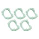 thumbnail image 1 of Dentaduras postizas de Halloween que brillan en la oscuridad, dientes falsos de vampiros de Halloween para disfraces, Cosplay de hombre lobo, 5 uds., 1 of 5