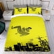 thumbnail image 4 of Lázaro Conjunto de sábanas temático, trío de piezas, cómodo y amigable con la piel, diseño único, regalo de decoración para el hogar para familiares, amigos y fans, 90 cm * 190 cm, 4 of 6