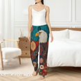 thumbnail image 5 of Bingfone Pajamas for Women,Sunflower Bald Eagle Pajama Pants with Pockets-XX-Large, 5 of 7