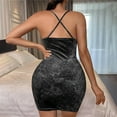 thumbnail image 4 of Fankiway Mode Femmes Été Décontracté Imprimé Col en V Camisole Sans Manches Robe Longue Robes de Plage Grande Taille Robes Femmes, 4 of 7