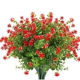thumbnail image 2 of Artificial Flowers for Outdoors, 14" Fake Silk Flowers Uv Resistant Faux Realistic Plastic Plants for Spring Summer Porch Patio Garden Planter Window Box Home Decor,Artificial Flowers for Decoration, 2 of 8