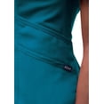 thumbnail image 4 of Adar Pro Scrubs For Women - Modern V-Neck Scrub Top - P7002 - Caribbean Blue - XXS, 4 of 6