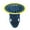 Dark Blue, variant on Hair Catcher Durable Silicone Hair Stopper Shower Drain Covers Easy to Install and Clean Suit for Bathroom Bathtub and Kitchen